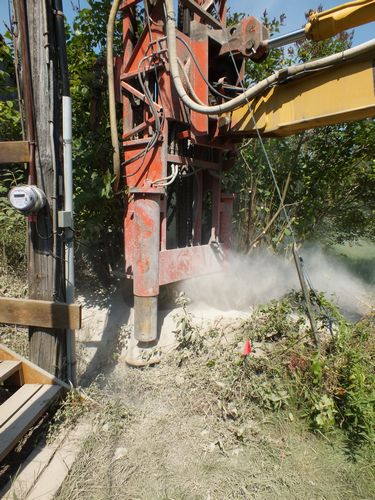 Clearing Drilling Dust